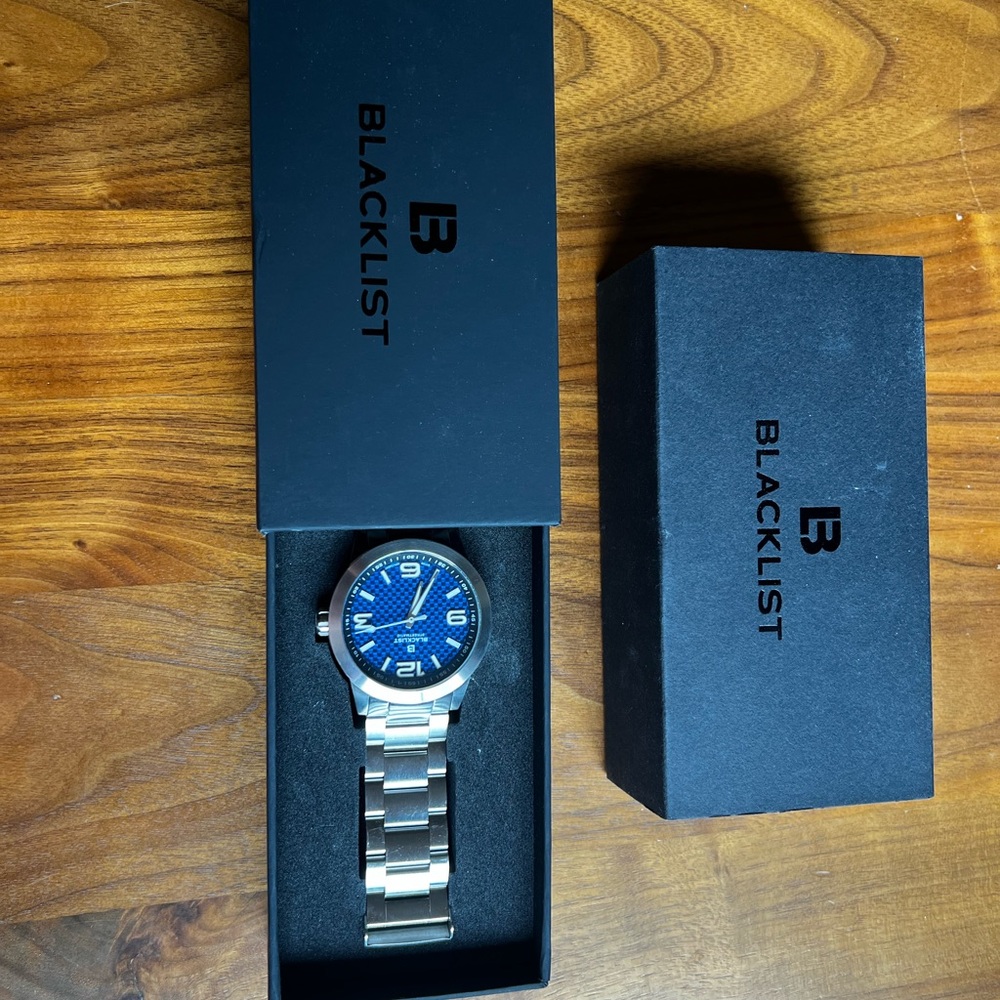 Blacklist Streetmatic Swiss Quartz Watch